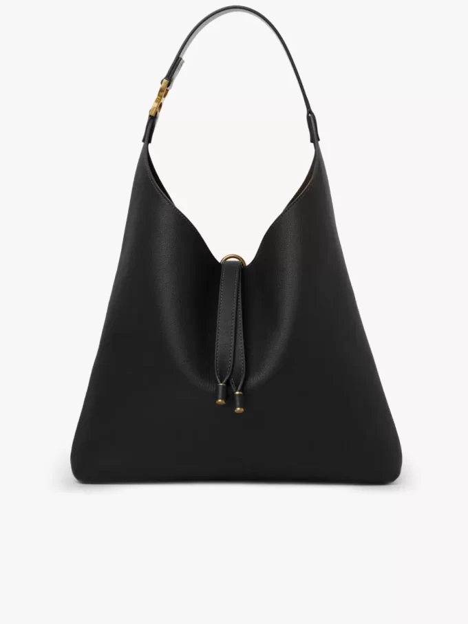 Marcie hobo bag in grained leather