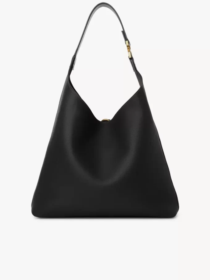 Marcie hobo bag in grained leather