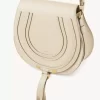 Marcie saddle bag in grained leather