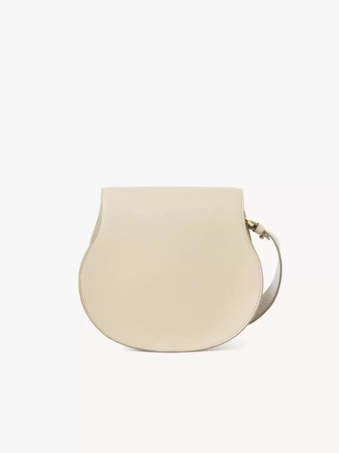 Marcie saddle bag in grained leather