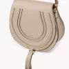 Marcie saddle bag in grained leather
