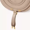Marcie saddle bag in grained leather