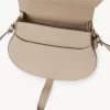 Marcie saddle bag in grained leather
