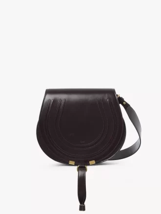 marcie saddle bag in shiny leather 1 330x440 - Marcie saddle bag in shiny leather