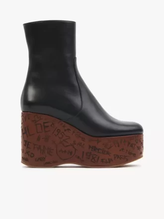 Maxime wedge ankle boot