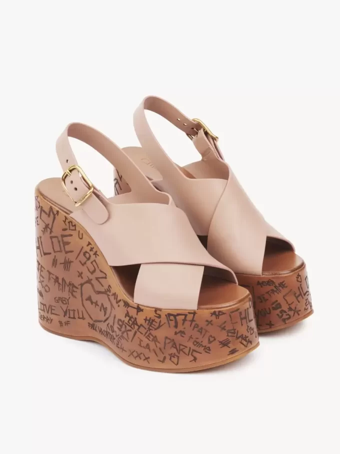 Maxime wedge sandal