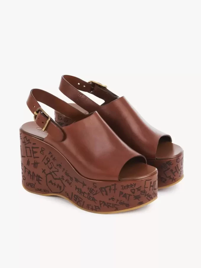 Maxime wedge sandal