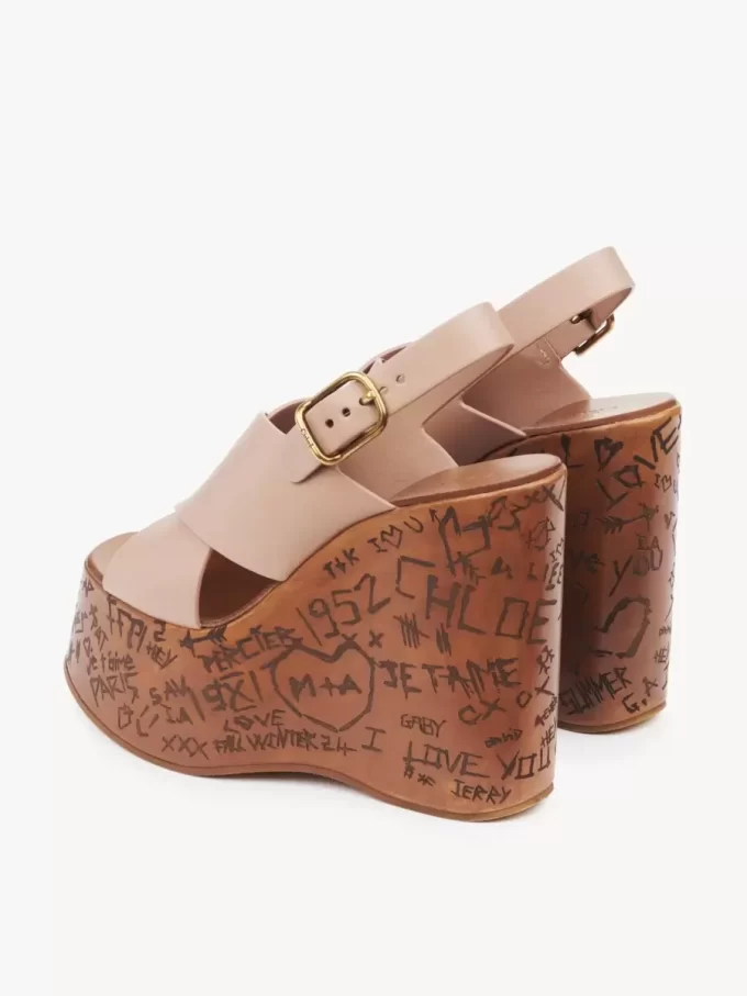 Maxime wedge sandal