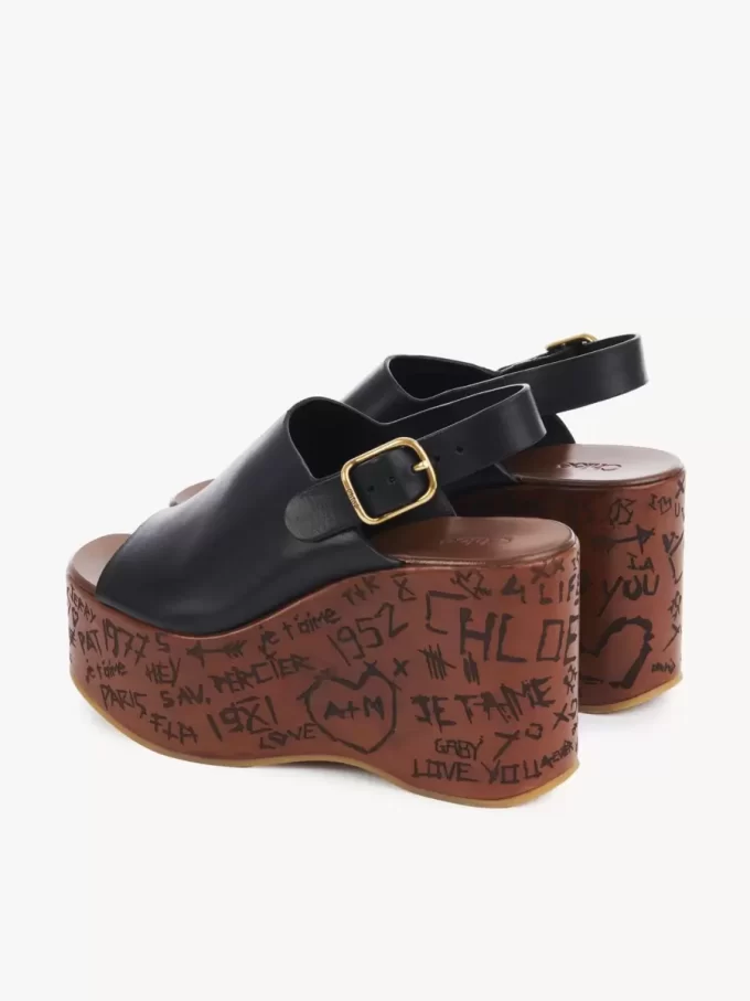 Maxime wedge sandal