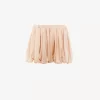 Mini bloomer shorts in silk charmeuse