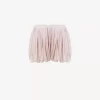 Mini bloomer shorts in silk charmeuse