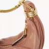 Mini Bracelet Hobo bag in grained leather