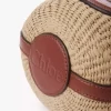 Mini Horse Medal basket in natural fibers