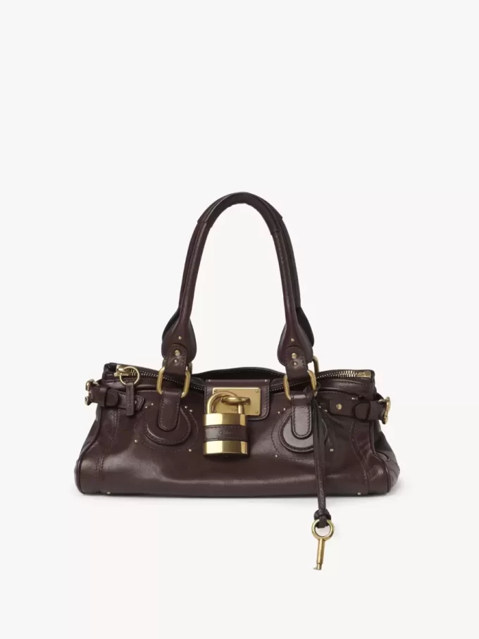 Paddington bag in grained leather