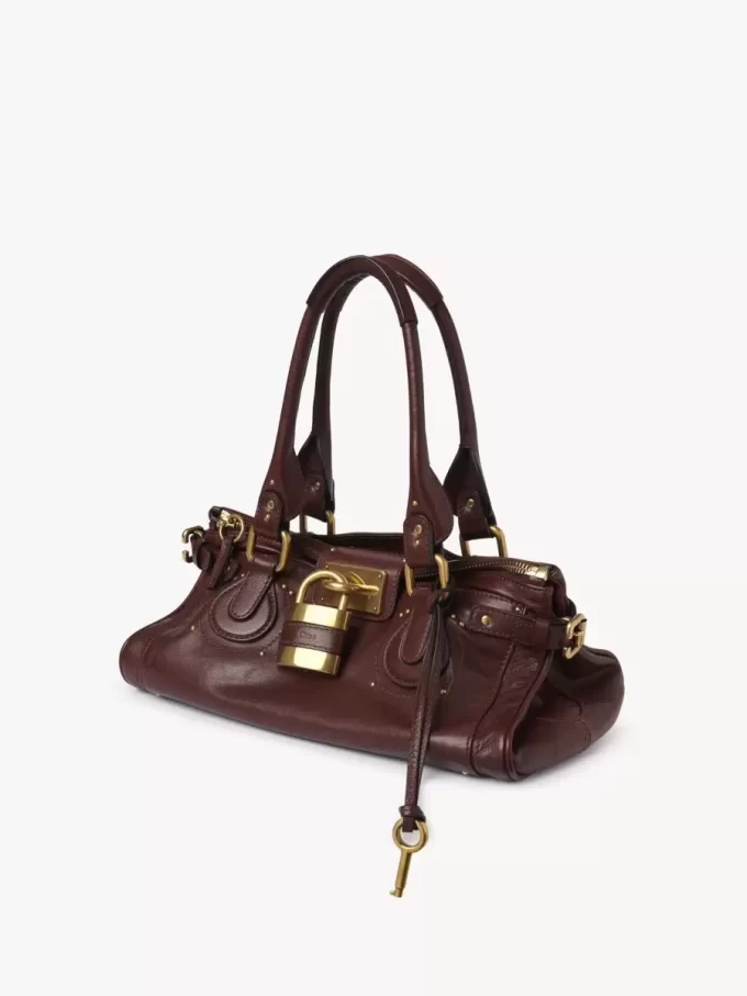 Paddington bag in grained leather