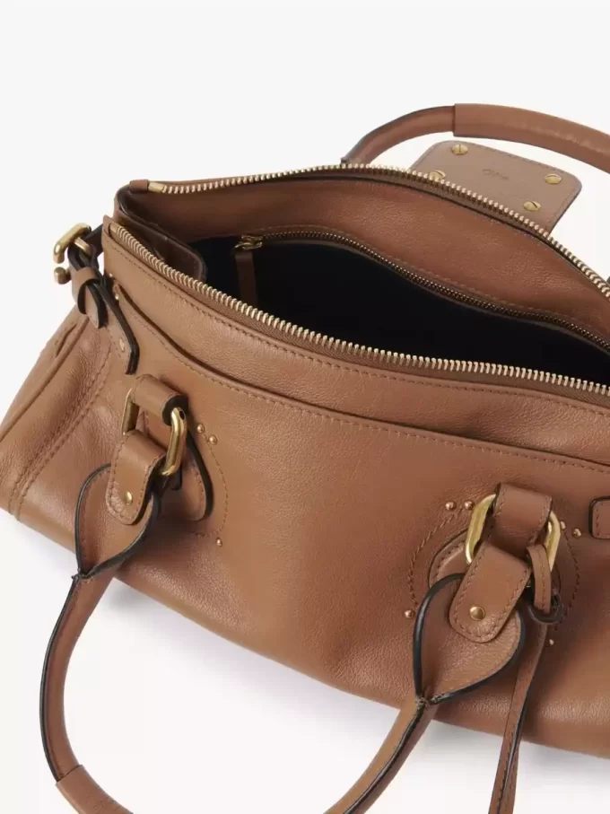 Paddington bag in grained leather