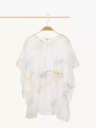 Short-sleeve beach dress