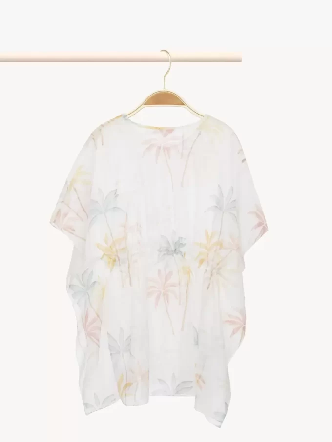 Short-sleeve beach dress