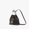 Small Bracelet backpack in grained leather