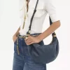 Small Bracelet Hobo bag in grained leather