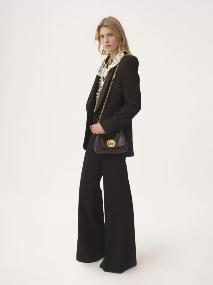 Small Chloé Heritage shoulder bag in grained leather