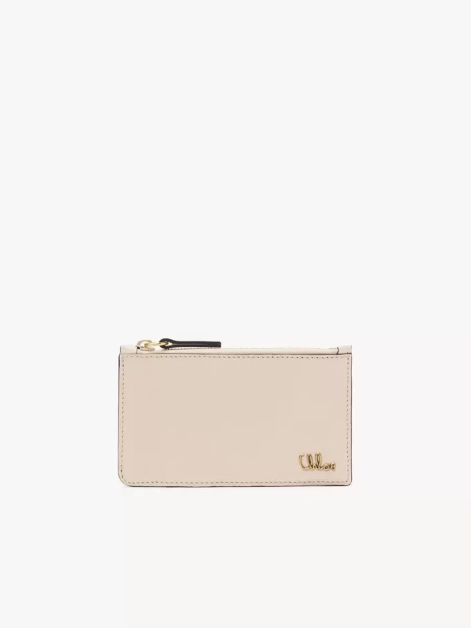 Small Chloé Iconic purse with card slots in shiny leather