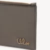 Small Chloé Iconic purse with card slots in shiny leather