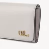 Small Chloé Iconic tri-fold with coin pocket in grained leather