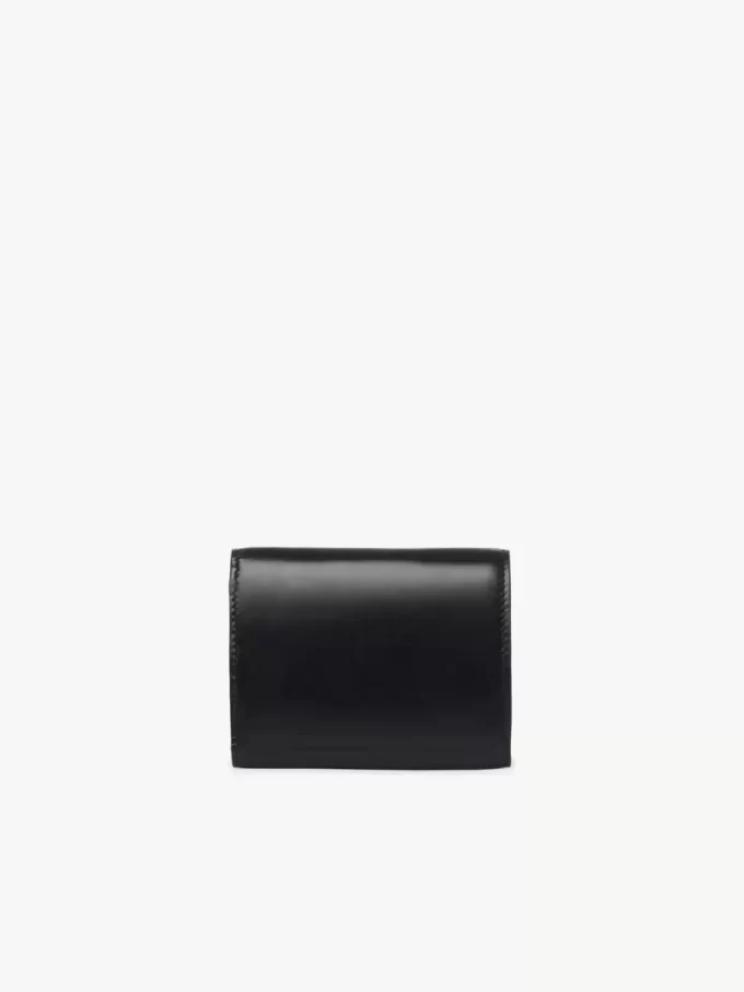 Small Chloé Iconic tri-fold with coin pocket in shiny leather