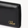 Small Chloé Iconic tri-fold with coin pocket in shiny leather