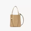 Small Chloé Spin tote bag in grained leather