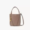 Small Chloé Spin tote bag in grained leather