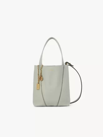 Small Chloé Spin tote bag in grained leather