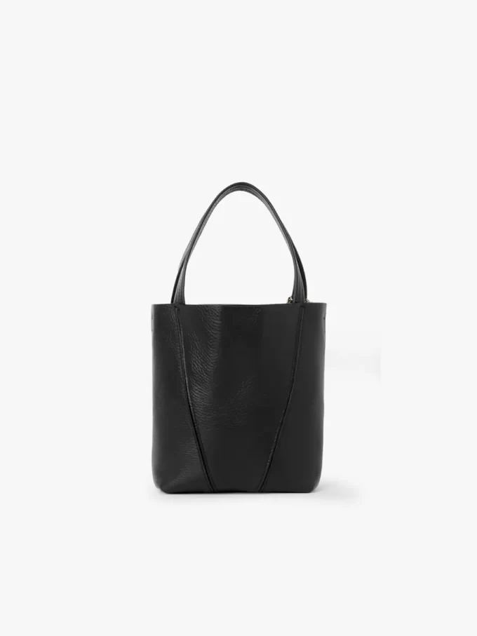 Small Chloé Spin tote bag in grained leather
