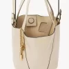 Small Chloé Spin tote bag in grained leather