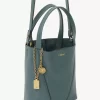 Small Chloé Spin tote bag in grained leather