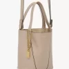 Small Chloé Spin tote bag in grained leather