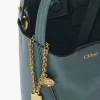 Small Chloé Spin tote bag in grained leather