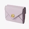 Small Envelope tri-fold in grained leather