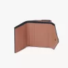 Small Envelope tri-fold in grained leather