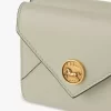 Small Envelope tri-fold in grained leather