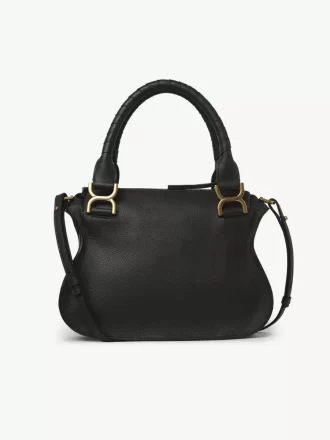 Small Marcie bag in grained leather