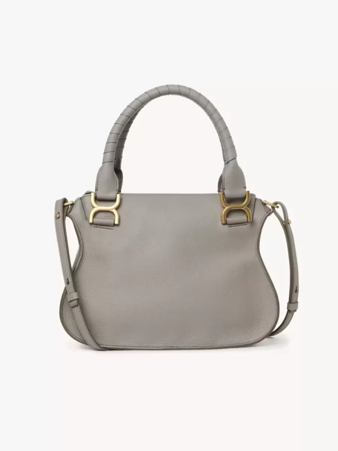 Small Marcie bag in grained leather