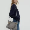 Small Marcie bag in grained leather