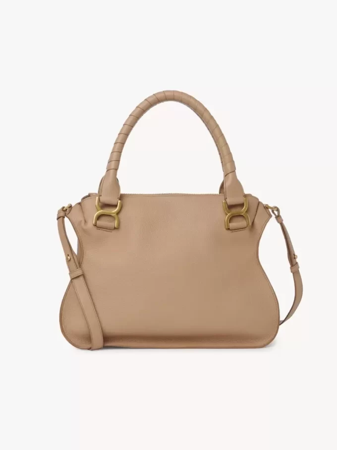 Small Marcie bag in grained leather