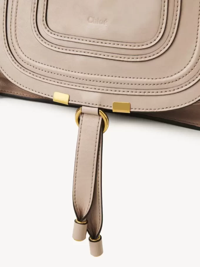 Small Marcie bag in shiny leather