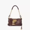 Small Paddington chain bag in grained leather