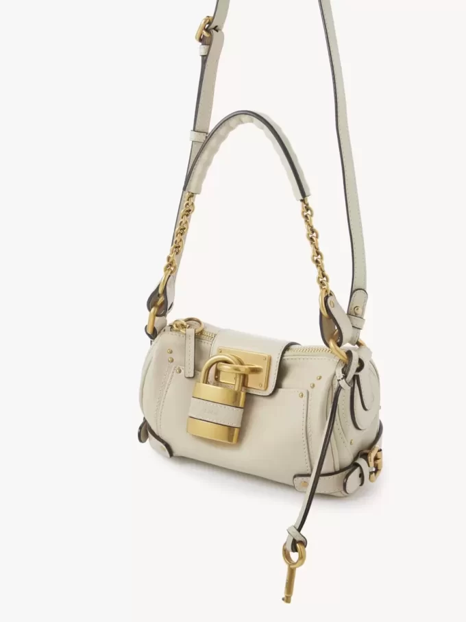 Small Paddington chain bag in grained leather