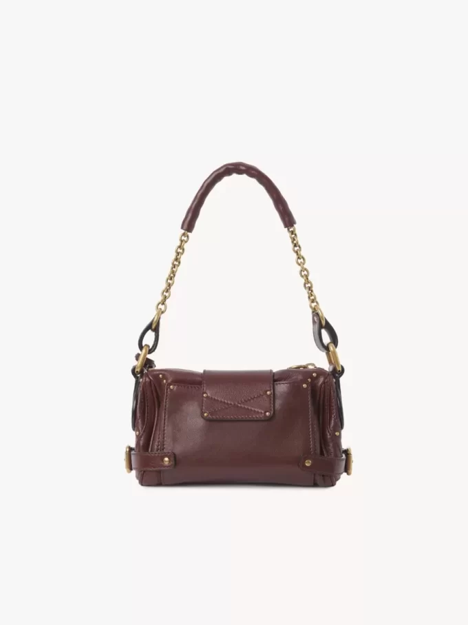 Small Paddington chain bag in grained leather