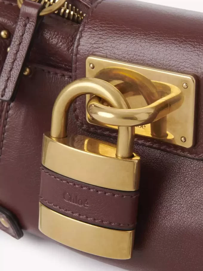 Small Paddington chain bag in grained leather